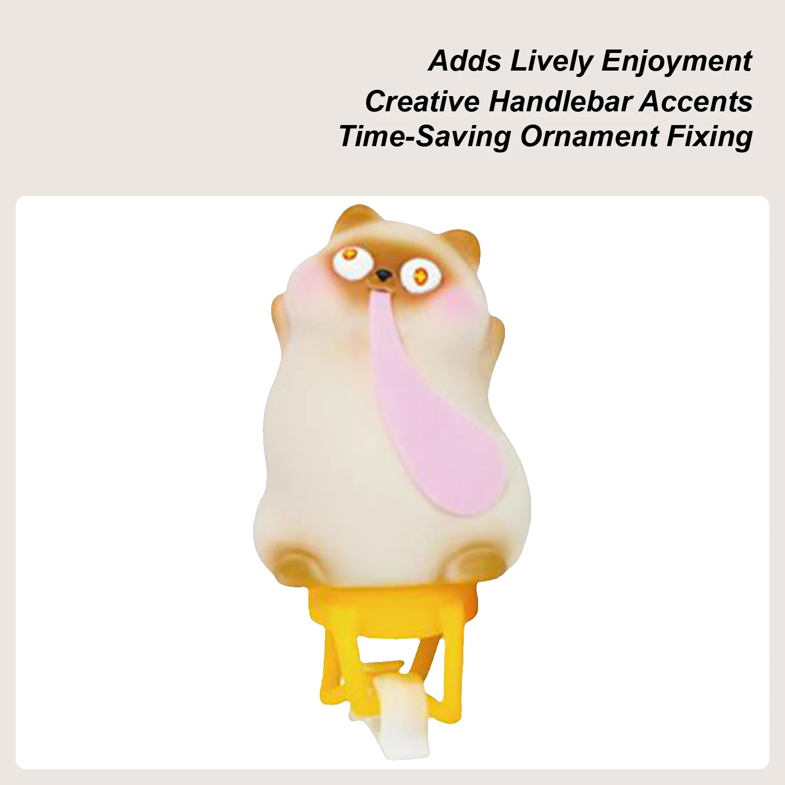 

Украшение на руль велосипеда, мультяшное животное, украшение для руля велосипеда, аксессуар для скутера, езда на велосипеде, дети на открытом воздухе, спорт