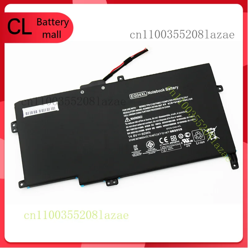 

Оригинальный EG04 EG04XL EGO4XL HSTNN-DB3T HSTNN-IB3T TPN-C103 TPN-C108 для HP Envy6