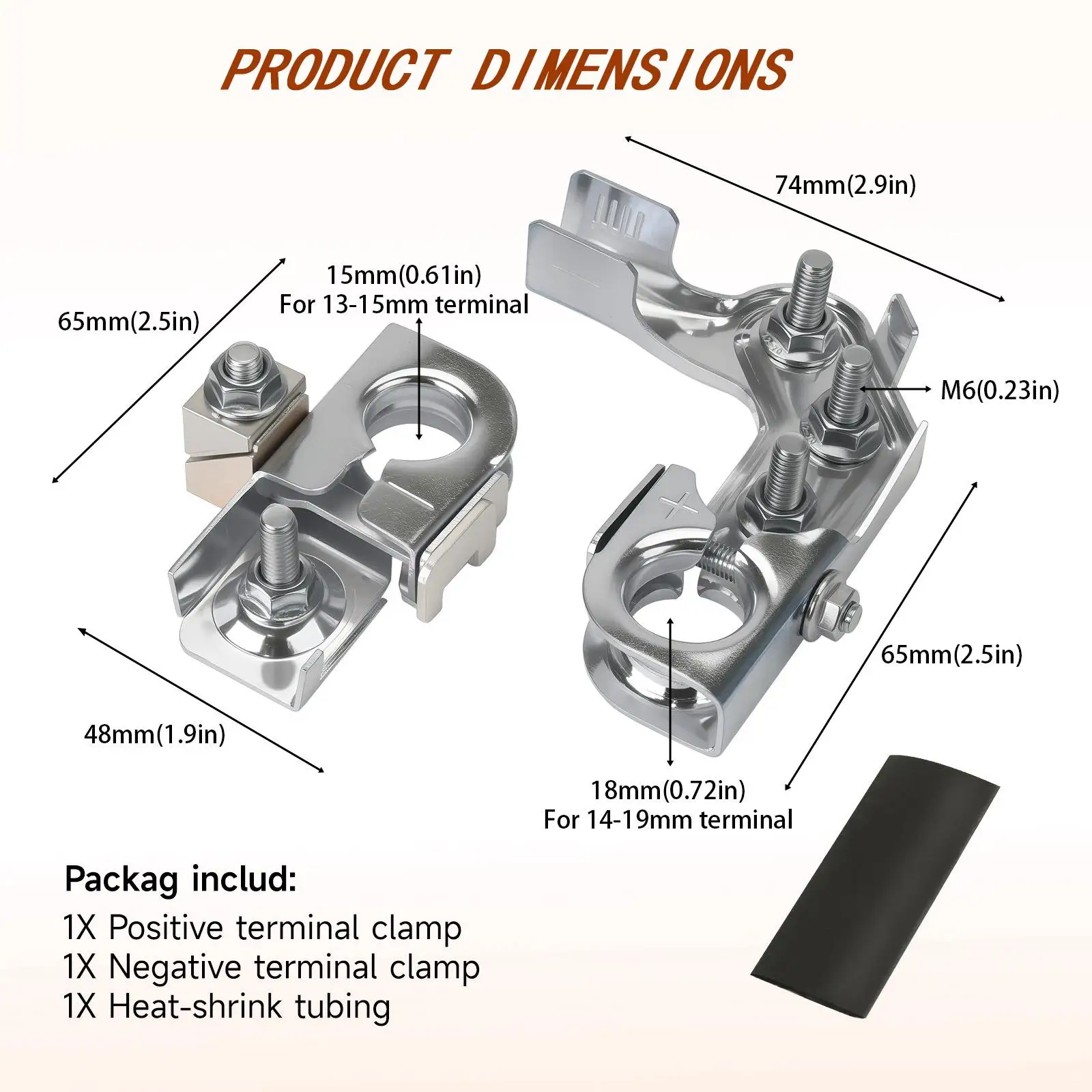 Terminal de batería positivo BT4Z-14450-sd reemplaza la pieza 926-603 para Dodge Super Duty 250 350 450 Silverado Car