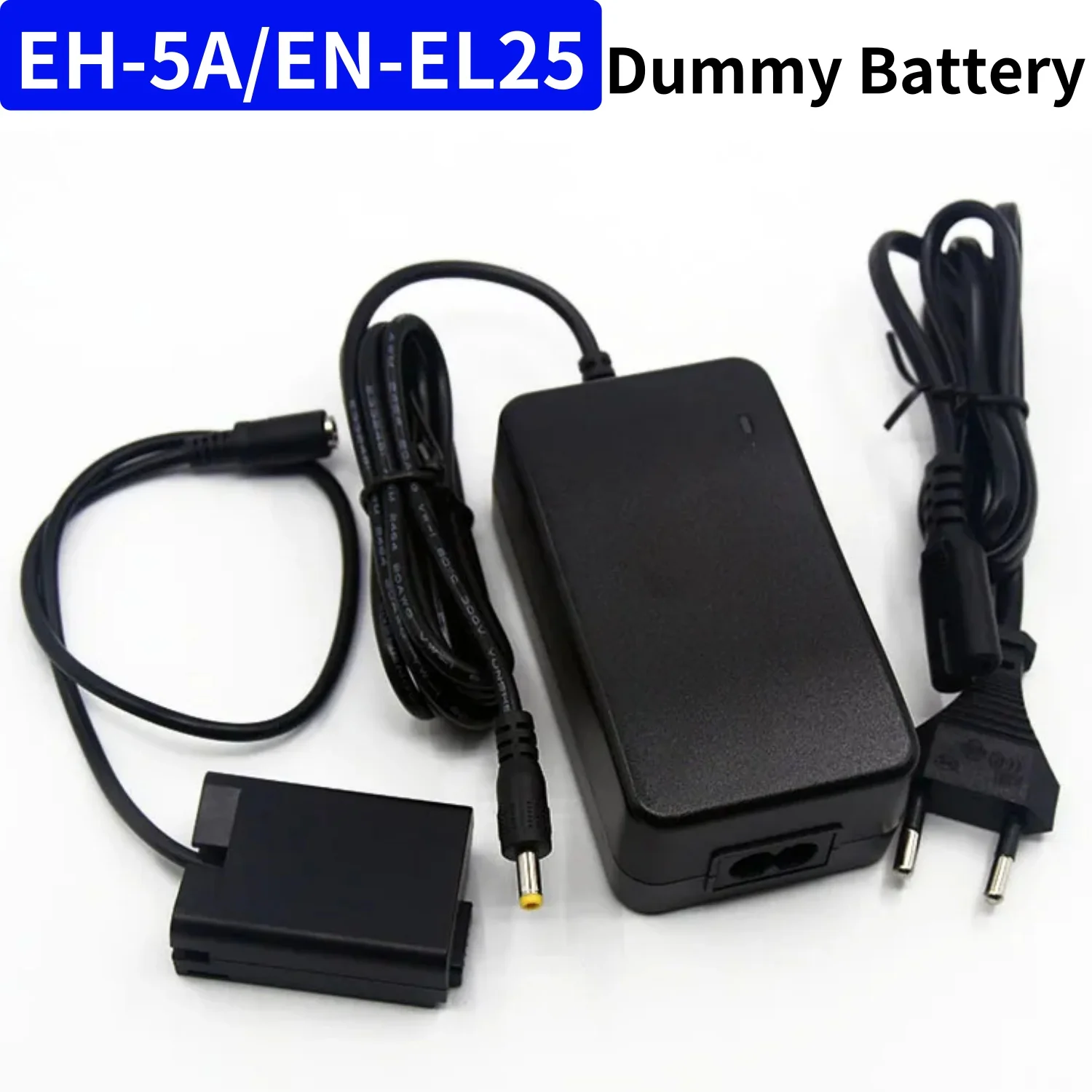 EH5 EH-5A MH-32 AC Power Adapter Charger 4.0x1.7mm&EN-EL25 Dummy Battery  EP-5G DC Coupler For Nikon ZFC Z30 Z50 Digital Camera