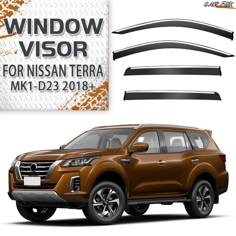 

Для Nissan X-Terra TERRA: Дефлекторы окон, навесы-козырьки, защита от дождя и солнца для боковых окон, автомобильные аксессуары, стайлинг авто