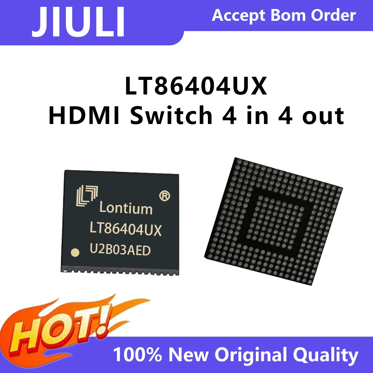 LT86404UX(Demo Board)-HDMI2.0   4 in 4 out switch，Digital Audio Output/Input