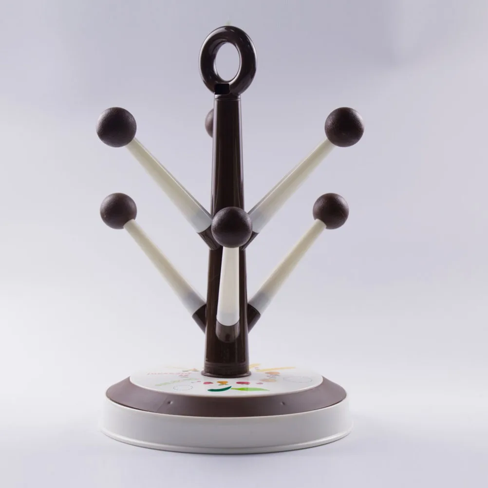 

Coffee Mug Tree Removable Mug Rack Durable Cup Drying Stand Useful Coffee Cup Drying Holder for Kitchen Table Organization