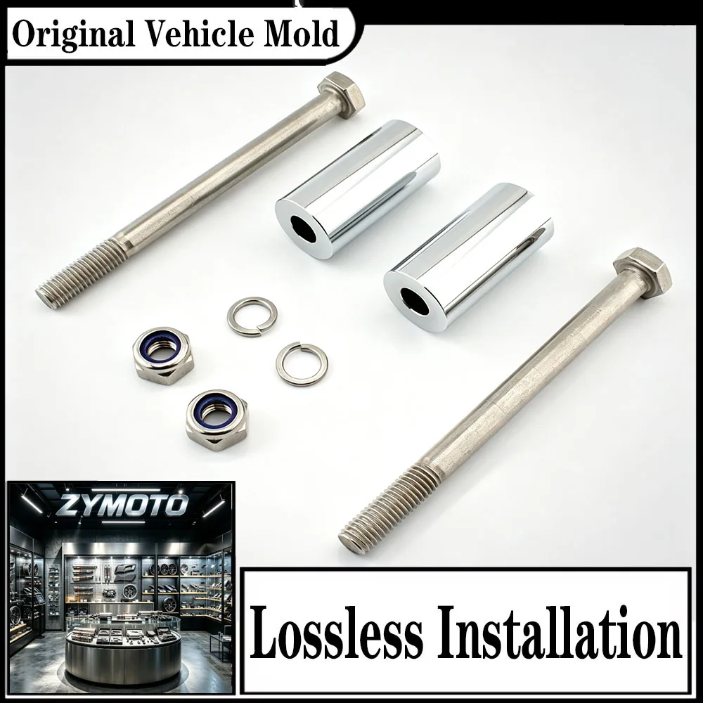 FOR Kawasaki Vulcan 800 900 1500 1600 2000 VN800 VN900 VN1500 VN1600 VN2000 1987-2021 Handlebar Risers Riser Kit 2 Inch Chrome A