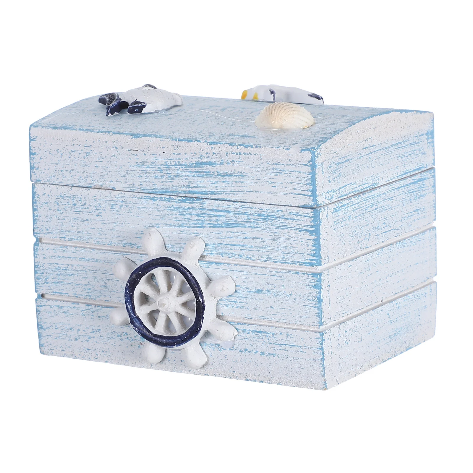 

Ocean Style Storage Box Cute Bedroom Decor Aesthetic Treasure Chest Handheld Vintage