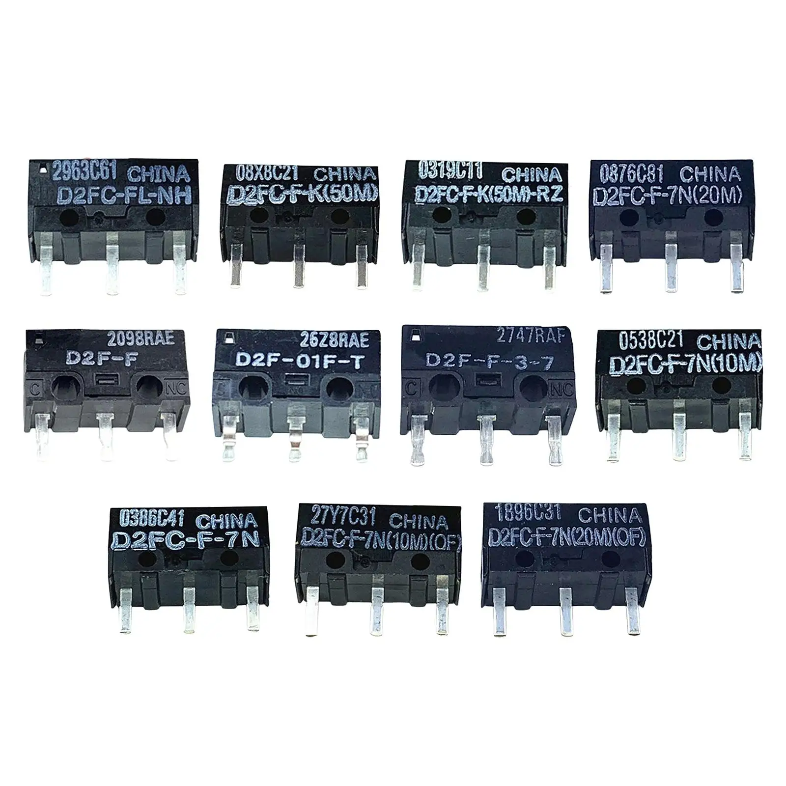 

Микропереключатели для мыши D2FC-F-7N D2FC-F-7N(20M) D2FC-FK(50M) D2F-F