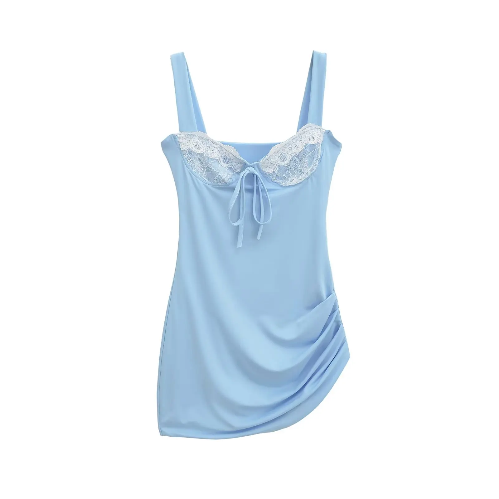 

Pure Desire Sexy Lace Side Slit ter Dr Women Summer Slimming ort Skirt High Waist mid Elastici Svel Wrap around