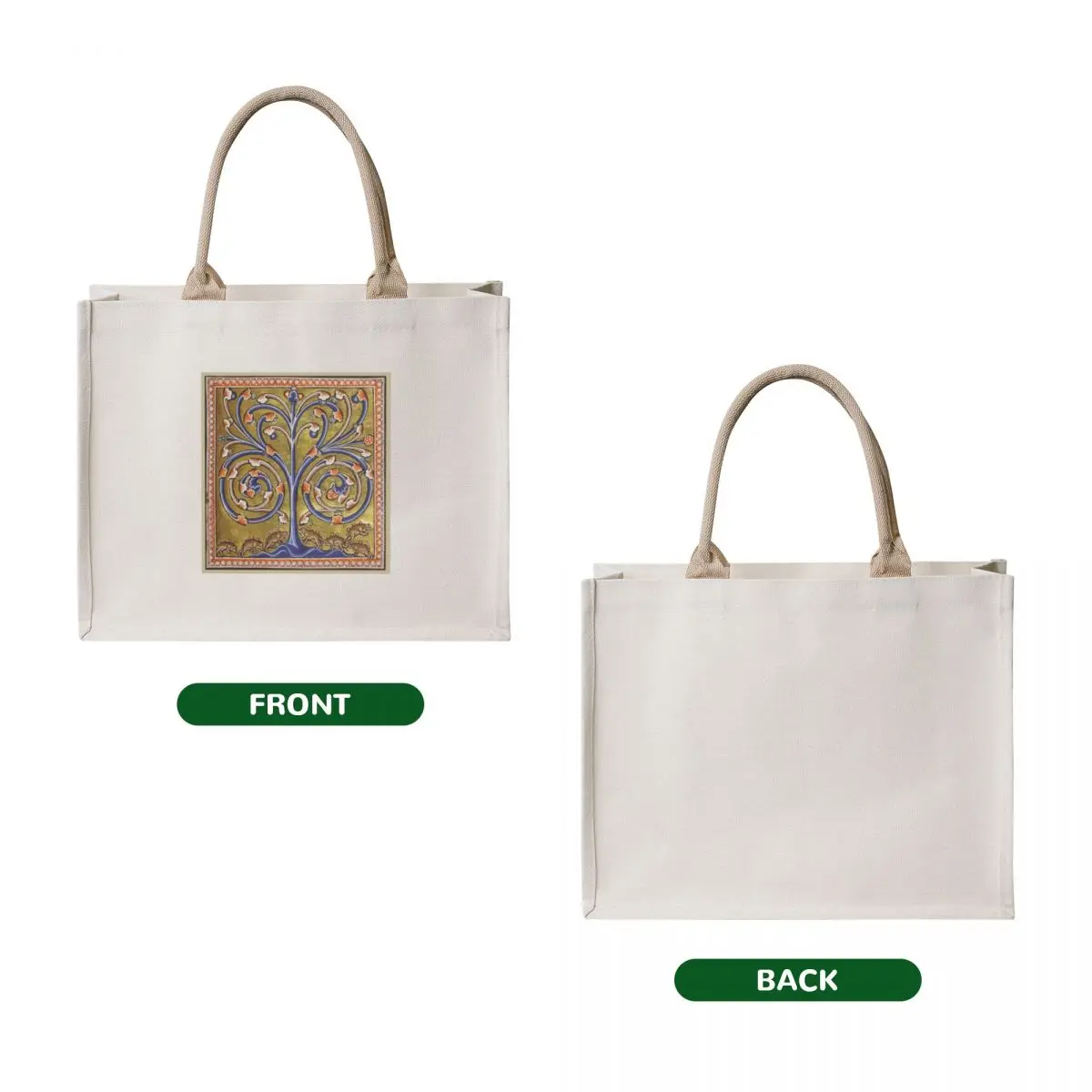 Hedgehogs: Aberdeen Beastiary 12th century. Tote Bag Women's bag university shopper bag handbag Women's shopping