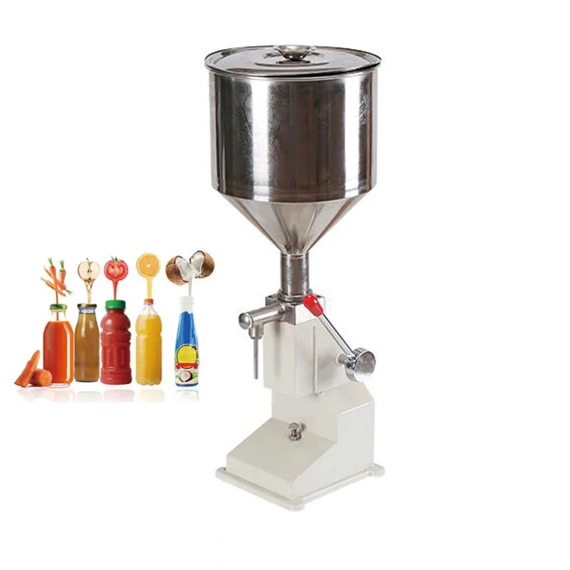 Pneumatic Filling Machine Cream Food Paste Dispensing Liquid Packaging Equipment Stainless Steel Liquid Filler