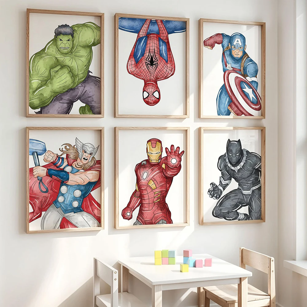 

Classic Anime Character Movie Art Poster Fun Man Canvas Painting Mural Home Wall Decoration Gift Pictures