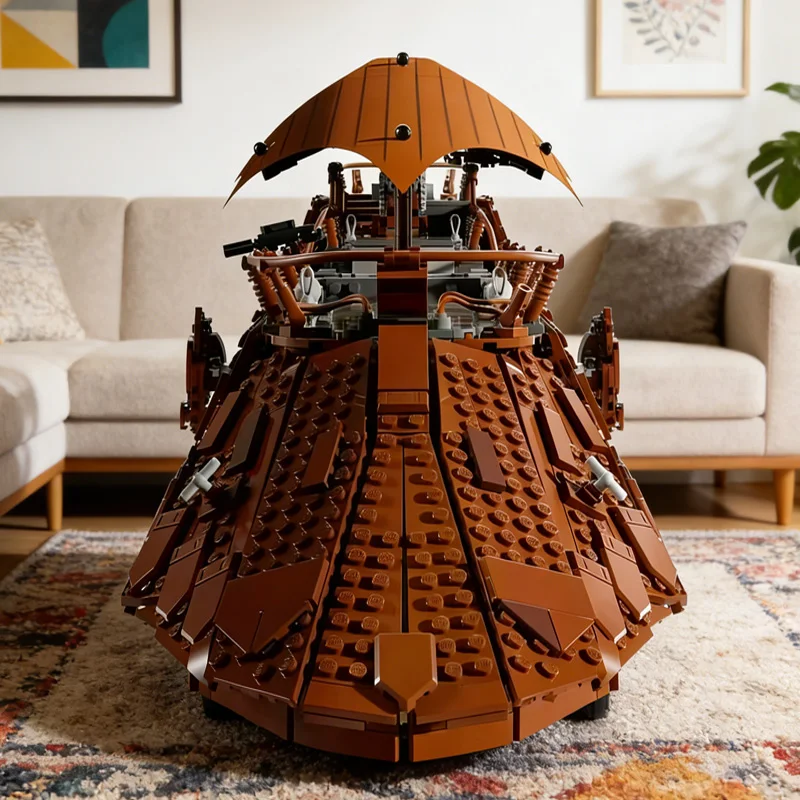 

3250 шт. Jabba's Sail Barge Shipbuilding классическая модель парусника 75397 сборка украшения дома для рождественской мебели подарки