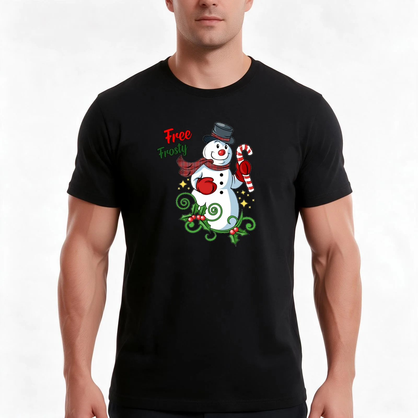 Copy of Free Frosty Christmas with The kranks Gift For Men and Women, Gift Thanksgiving, Gift Christmas Day, T-Shirt