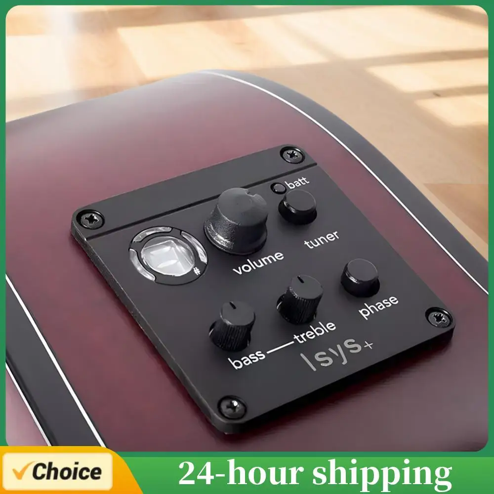 Звукосниматель для акустической гитары, предусилитель для акустической гитары, пьезо-звукосниматель, классический эквалайзер для акустической гитары, тюнер, пьезо-звукосниматель для Fishman ISYS +