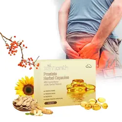 Prostate Herbal Capsules For Man 7pcs Relieve Male Prostatitis Discomfort Body Care Capsules Personal Health Care