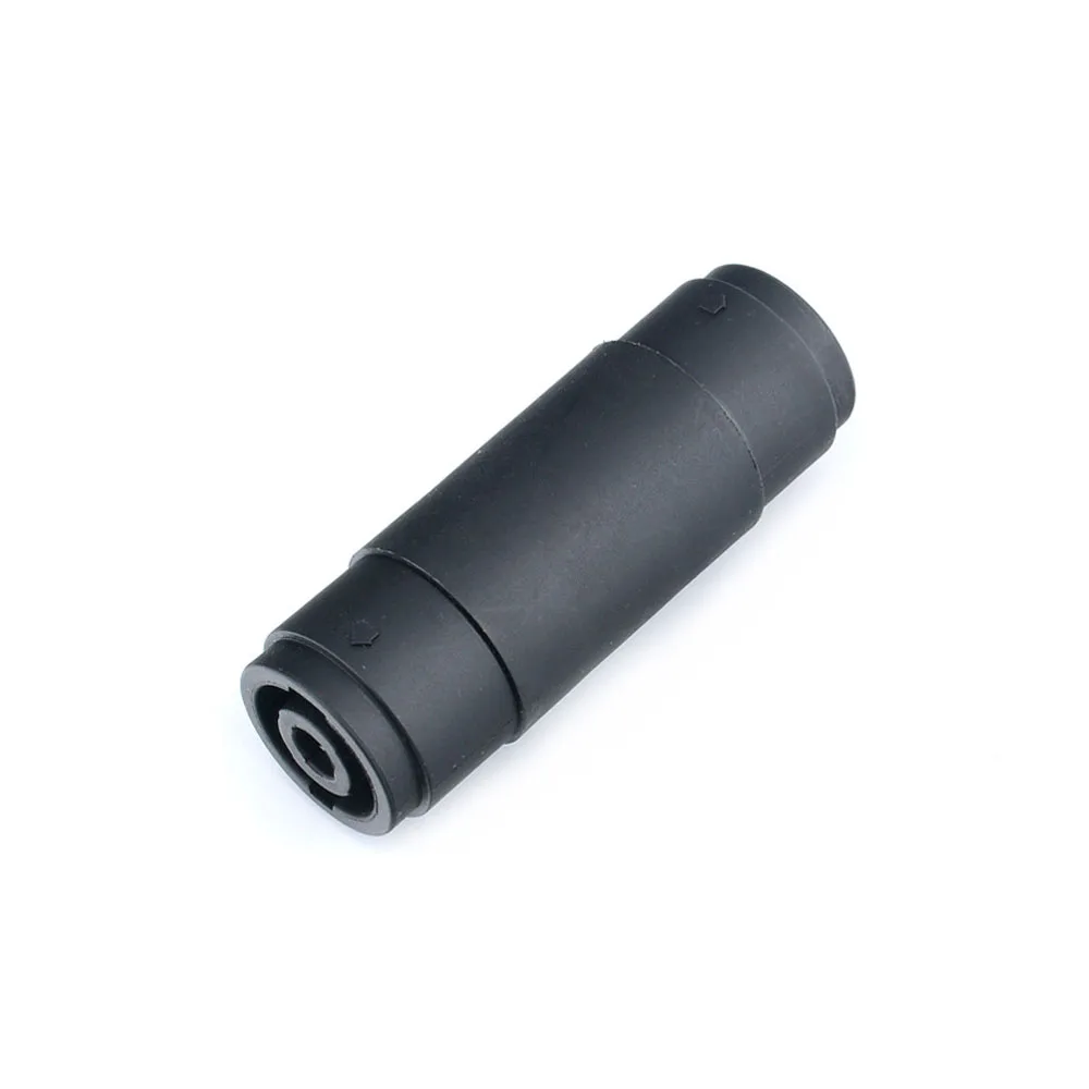 

4 PIN Speaker Connector Female to Female Speakon Coupler Adapter Audio Cable Extend Connector for Power Amplifier Speaker