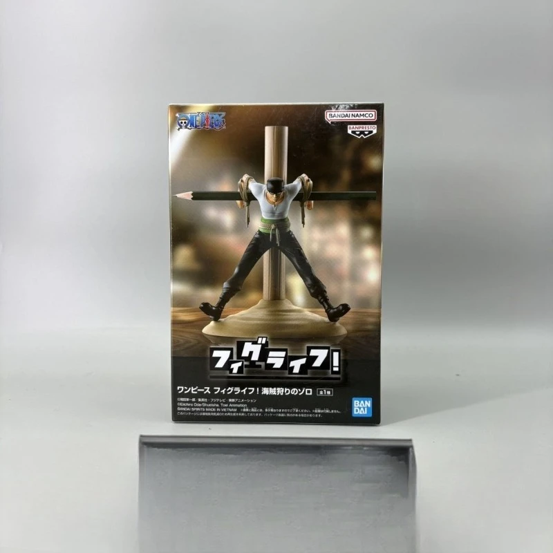 

Японская версия в наличии - Banpresto, One Piece, Рисунок, подставка для ручек, Bounty Hunter, Зоро, приз, фигурка, фигурка