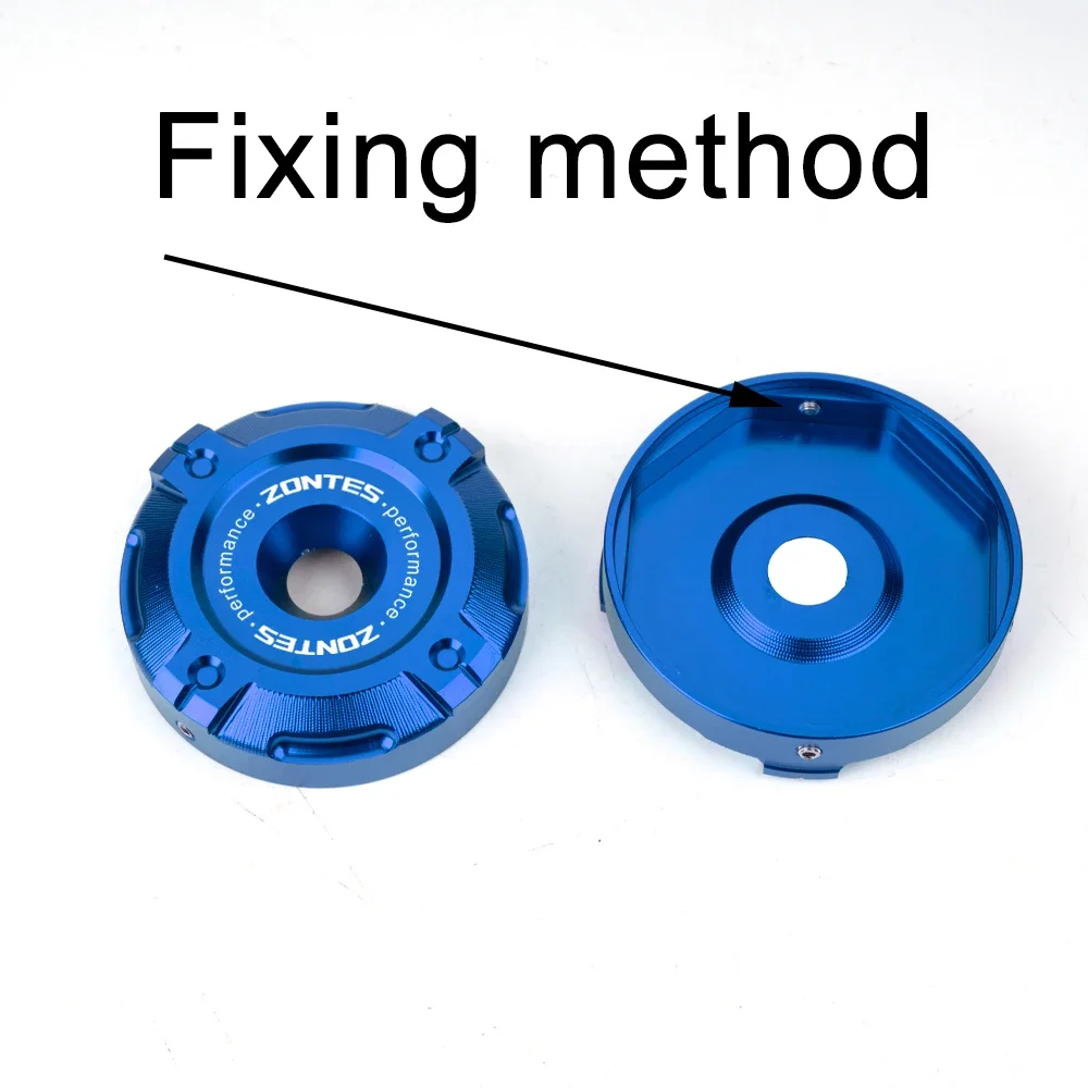 For ZONTES 368G 2024 2025 2026 703RR 703F Motorcycle Accessories Three-Star Column Front Shock absorbing Trim Cap Protector