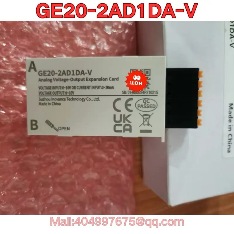 

Новый модуль ПЛК GE20-2AD1DA-V: актуальные цены на 2026 год