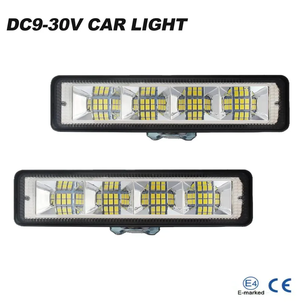 

24LEDs Car Light LED Bar 4x4 OffRoad Working Bar SUV ATV Tractor Boat Trucks Excavator DC9-30v Led Combo Beam Car Accessories