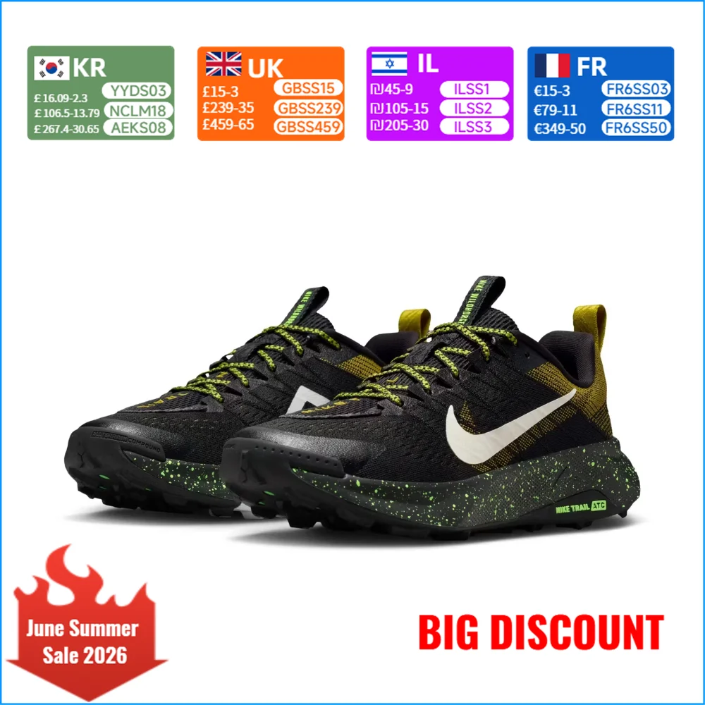 

NIKE WILDHORSE 10 Women's Professional Trail Running Shoes: Slip-Resistant, Durable, Comfortable, and Breathable FV2337-008