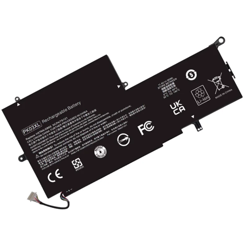 PK03XL Laptop Battery For HP Spectre Pro X360 13 G1 13-4003dx 13-4010ca HSTNN-DB6S 6789116-005 TPN-Q157 789116-005