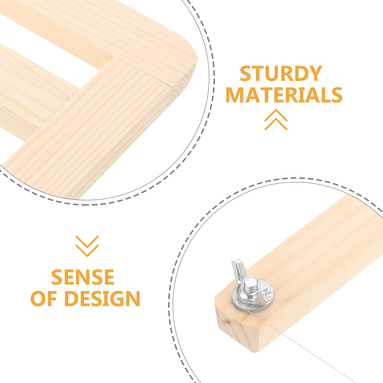 

Wooden Cutter Reusable Slicer Tool, Sturdy Diy Soap Cutting Supply, Multi-Use Craft Accessory For Handmade Soap Making