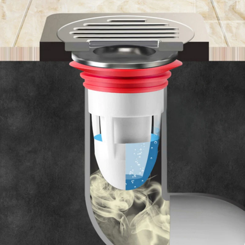 1PC Bodenablauf Kugel Anti Geruch Kern Desodorierung Drainage Rohr Wc Kern Kanalisation Schädlingsbekämpfung Gerät Kein Eigenartigen Geruch