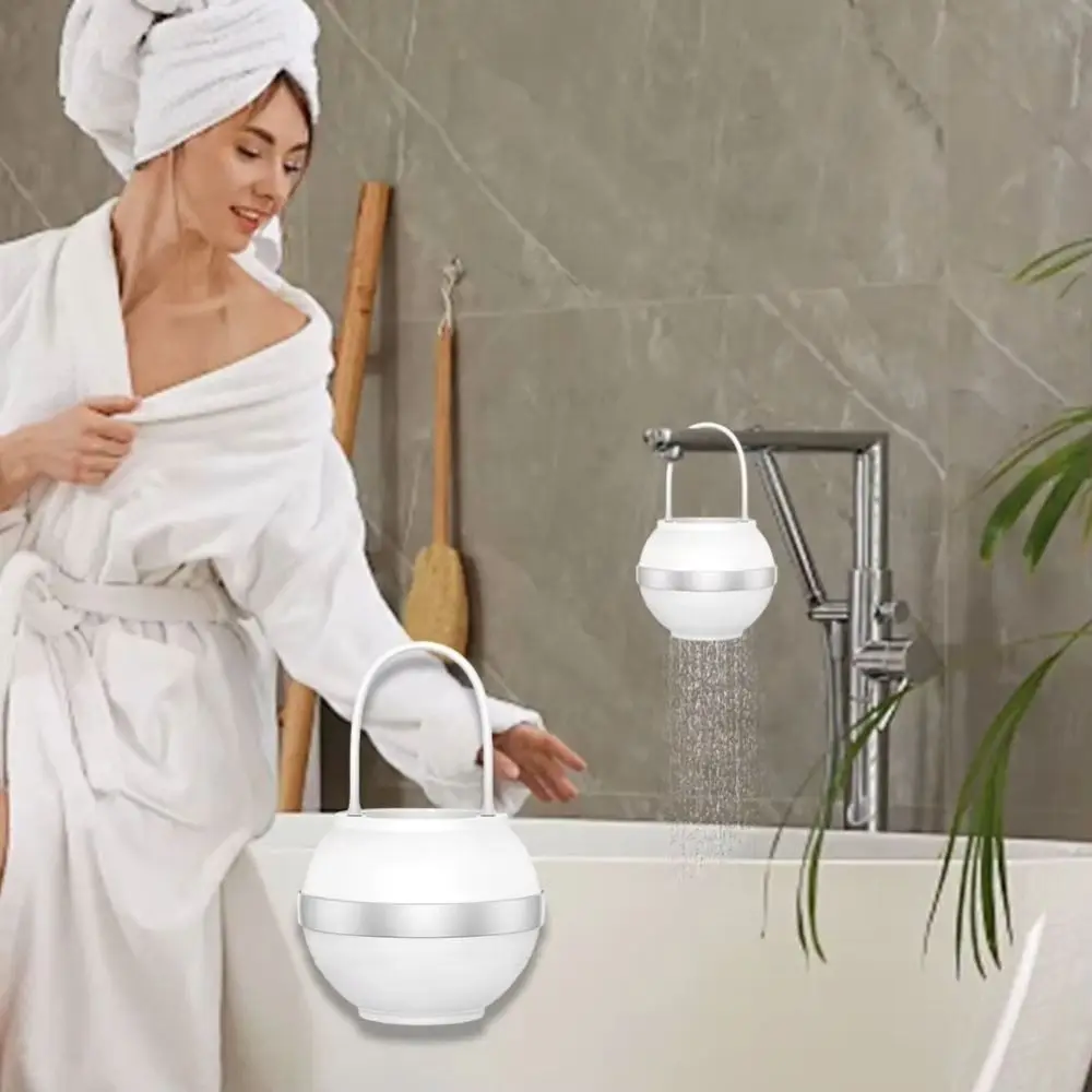 

BPA Free Bath Ball Filter Easy Installation High Water Flow Water Tap Heater Purifier Effective Filtration