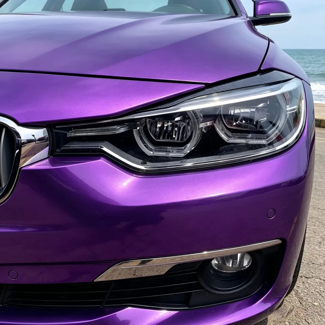 

Front Headlight Eyebrow Eyelid Trim Exterior Parts Body Kit Tuning Accessories For BMW 3 Series F30 F31 F35 318i 320i 2012-2018