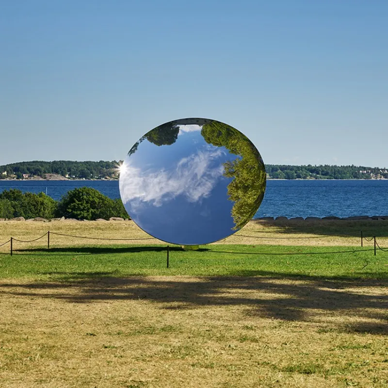 Anish Kapoor Lustro nieba ze stali nierdzewnej, domowe wklęsłe lustro, klasyczna dekoracja ścienna, 600 mm-1200 mm