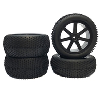 4Pcs 87mm Large Tires Tyre Wheel for Remo Hobby Smax 1621 1625 1631 1635 1651 1655 1/16 RC Car Upgrade Parts,1