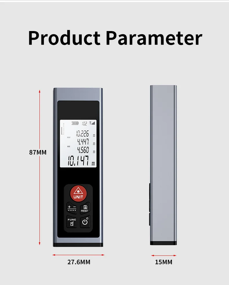 Mini Handheld  Distance Meter 40m 60m 80m 100m  Rangefinder OEM  Measure Tool