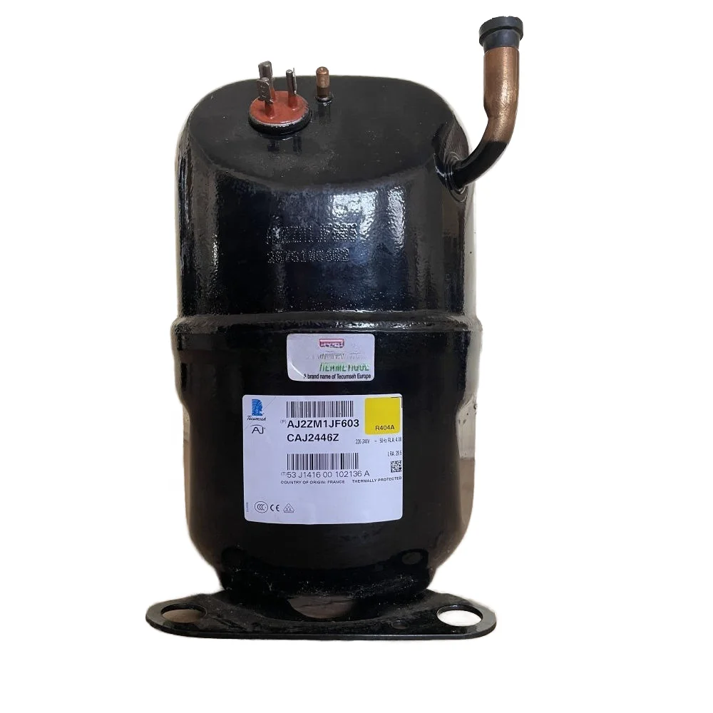 Compressore per congelatore Tecumseh più venduto R404a Caj2464Z 1,5 CV 220 V Compressore per celle frigorifere