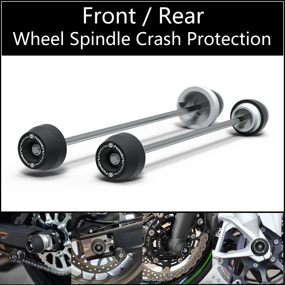 

Front Rear wheel Spindle Crash Protection For Triumph Tiger 1200 GT Pro Explorer / Tiger 1200 Rally Pro Explorer / 2022-2023