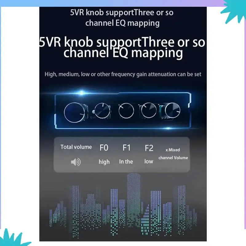 

Dsp2.0 Bluetooth 5.0 Усилитель мощности Стерео 15Wx2 Электронное разделение частоты Tws Сопряжение 2.0/1.1 Aux + USB Простота в использовании