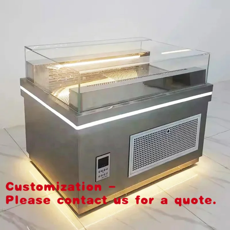 

Холодильная витрина для десертов и кондитерских изделий на заказ, для пекарен, кофеен, супермаркетов