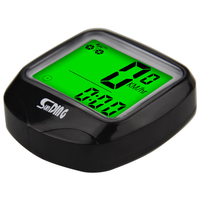 Mountain Bike Timer Computer Bicycle LCD Display Odometer Speedometer Outdoor Cycle Biking Entertainment for SUNDING