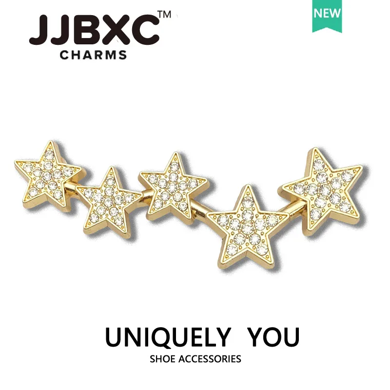 

JJBXC CHRM аксессуары для обуви металлический метеор DIY модные украшения для обуви