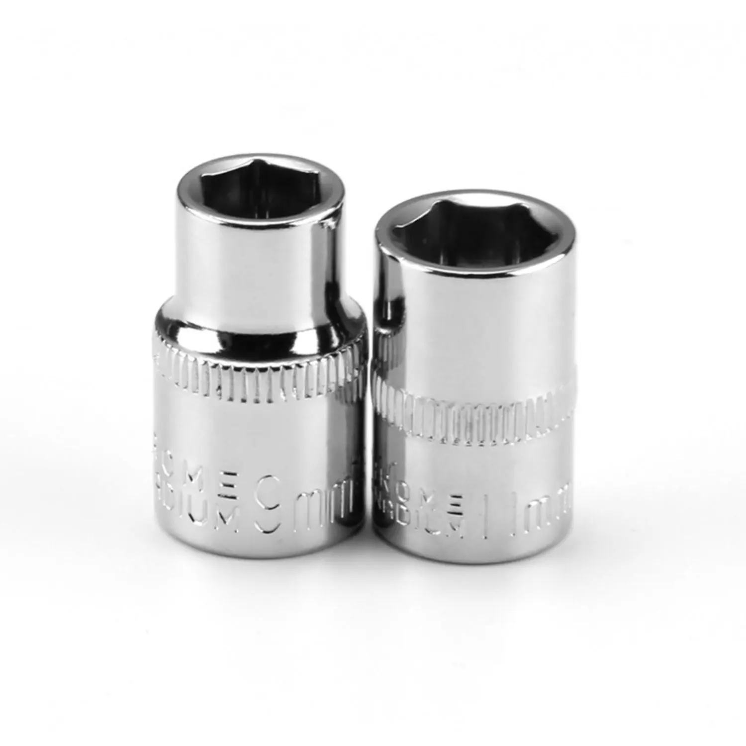 Conjunto de soquete de impacto de unidade de 1/4 polegadas, chave de catraca de aço, soquete sextavado de 4-14mm, ferramentas manuais para remoção de porca