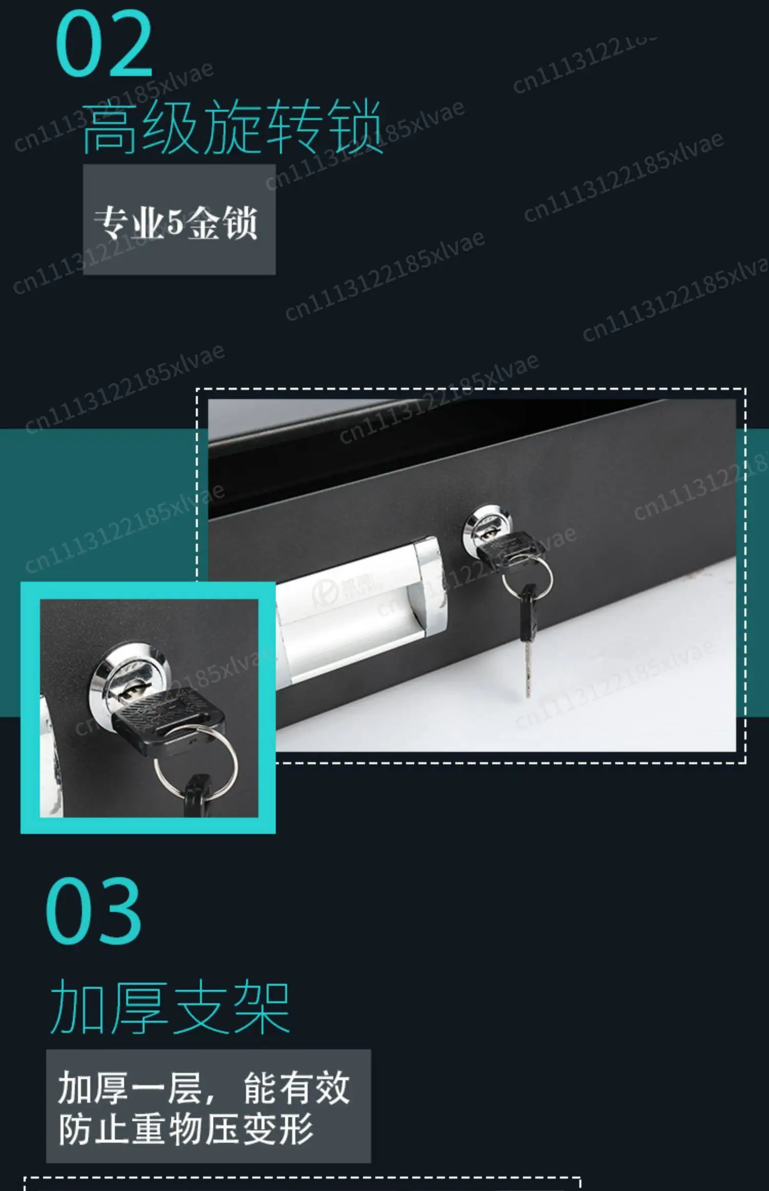 1U 2U ABS Cabinet Drawer Network Cabinet Drawer For Computer Room Aviation Microphone Storage Box
