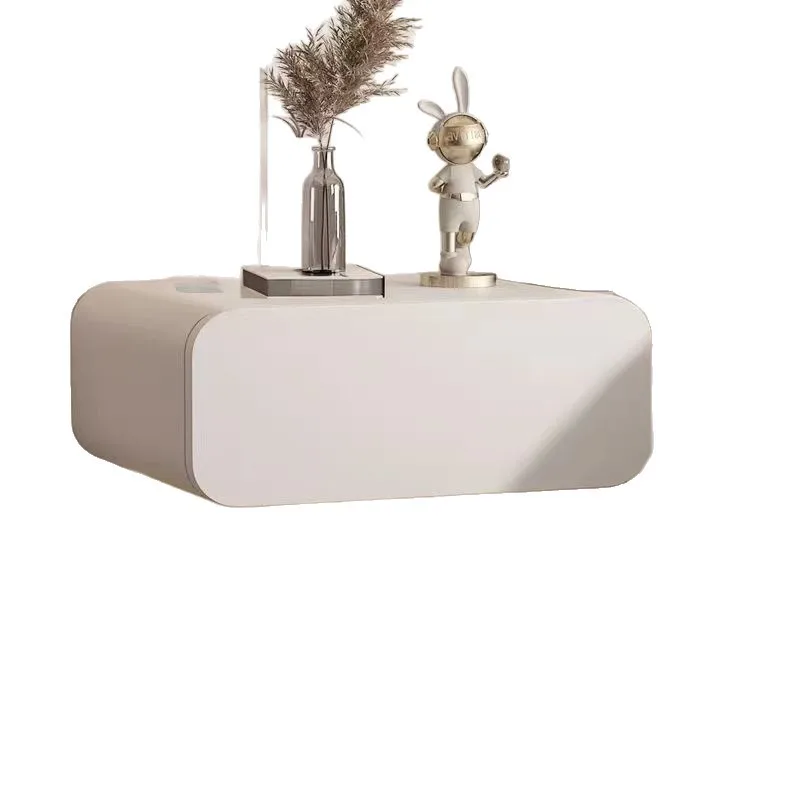 Suspended bedside table, bedroom bedside table