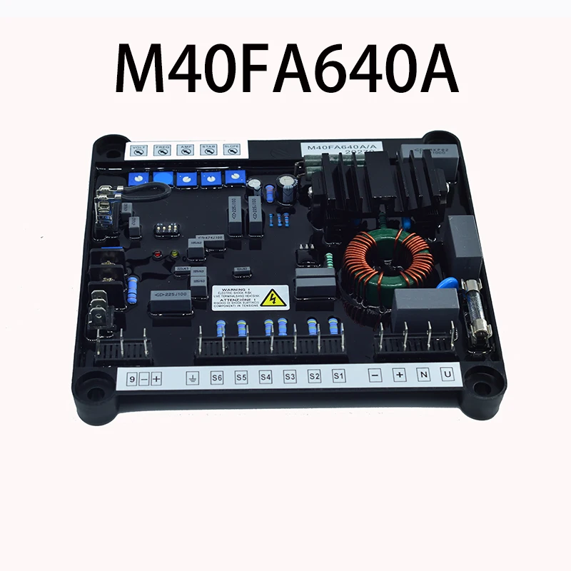 M40FA640A AVR generator automatic voltage regulator stabilizer, used as a spare part for Marilli generators