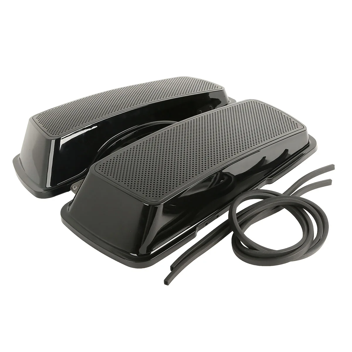 

Dual 6"x9" Speakers Saddlebag Lids For Harley Touring Electra Street Road King Glide 1994-2013 Motorcycle