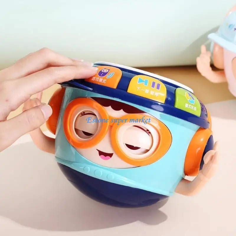 090B Kids Multifuction Poprawa inteligencji muzycznej Zabawka z bębnem bębnowym dla dziecka