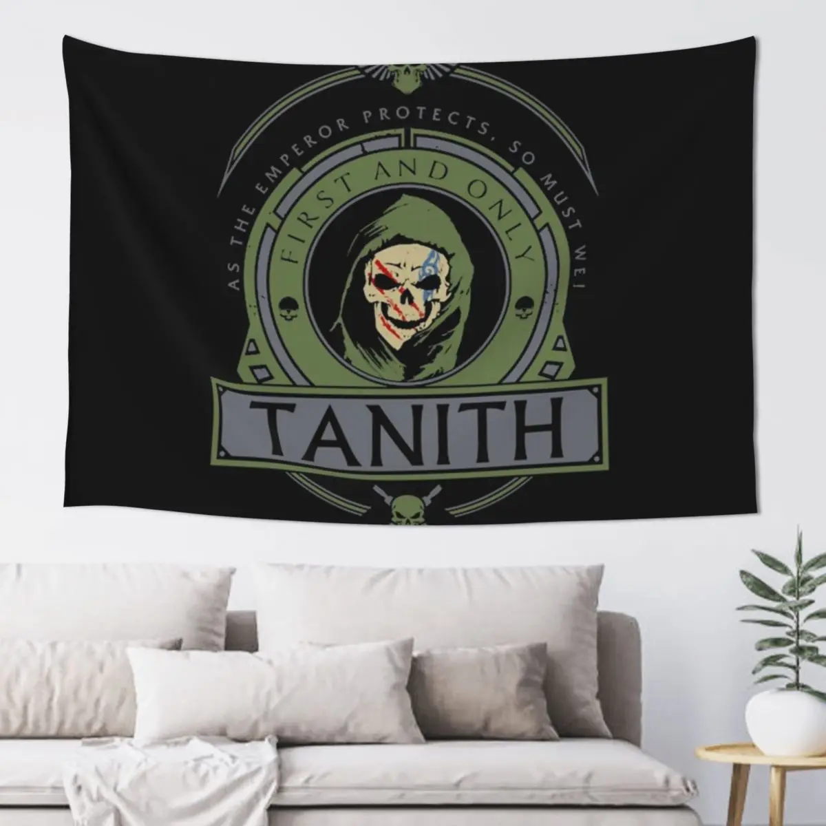 TANITH - CREST EDITION 1 Tapestry Living Room Decoration Home Decorations Aesthetic Tapestry