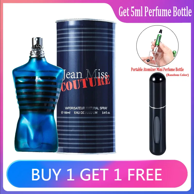 100ml Men's Perfumes Floral Scent Lasting Fragrance Pheromone Eau De Parfum Charm Cologne perfume hombre High Quality Gift