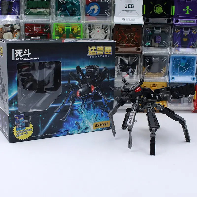 52TOYS Beastbox BB73 Deathmatch Ant Nouvelle figurine transformable Mecha, modèle de collection, décoration de bureau pour les passionnés de Mecha
