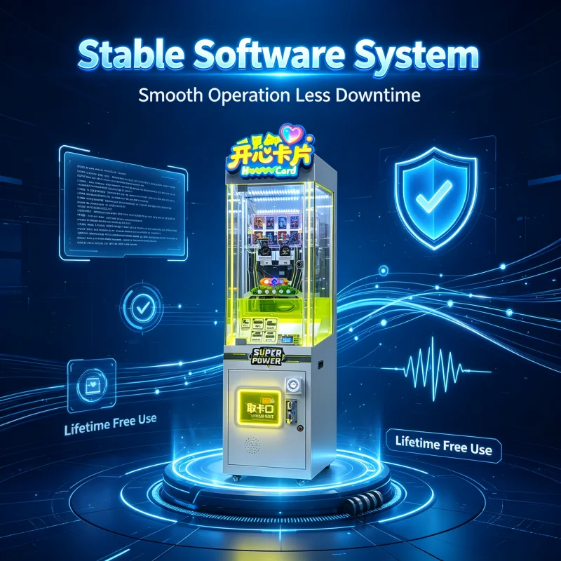 Торговый автомат для карт с оплатой монетами, оборудование Pika TCG, предоплаченный считыватель для игровых залов, изготовленный на заказ.