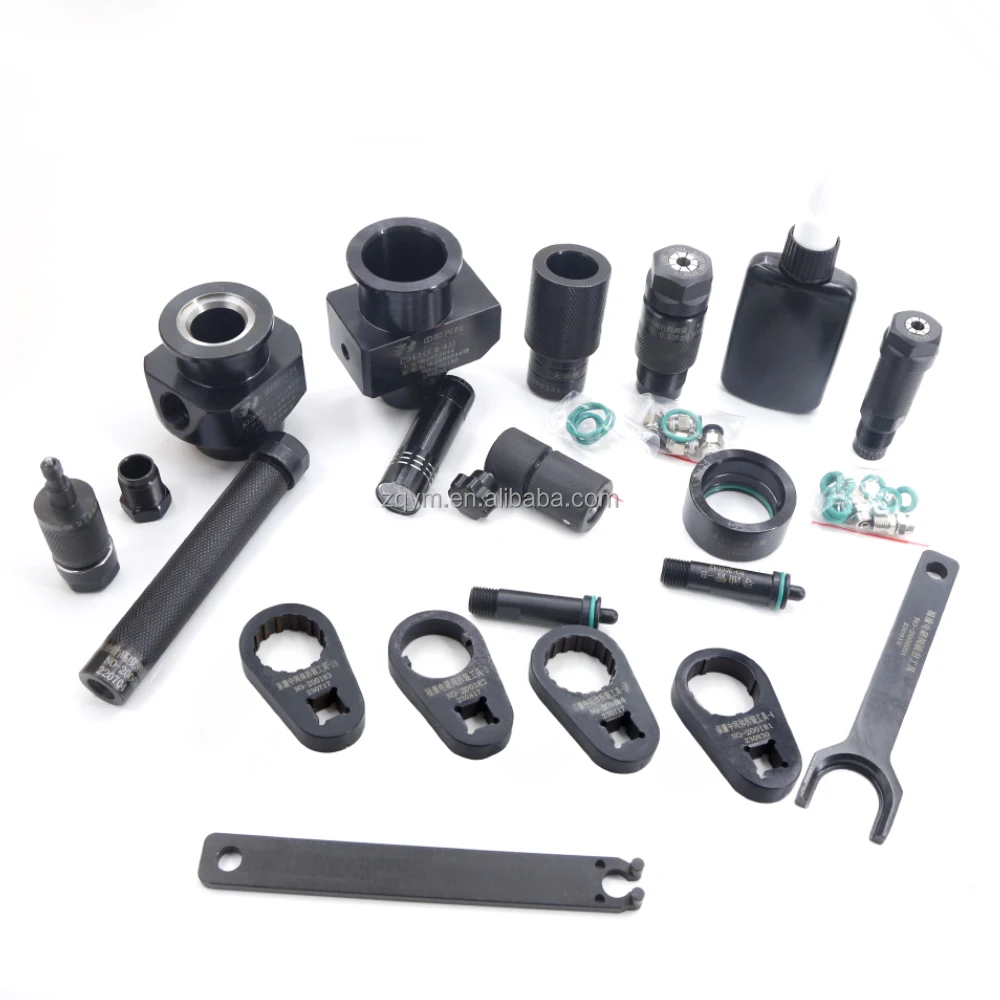 

Factory Hot Sale Fuel Injector Disassembly and Lift Measurement Tool Set for cummins XPI Scania ISG Injector