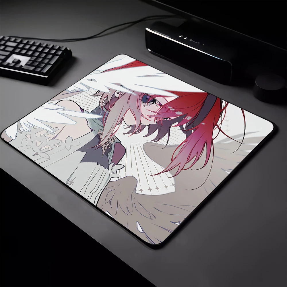 

45x40CM Professional Mouse Pad Gamer E-Sports Anime Girl Mousepad Balance Gaming Mouse Mat Premium Desk Mat Laptop Keyboard Pad